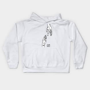 Egon Schiele - Hands Kids Hoodie